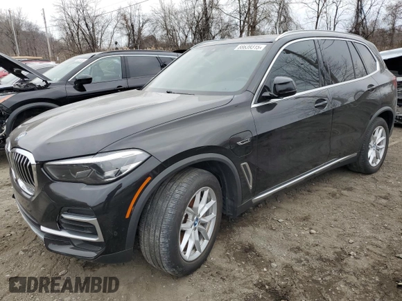 2022 BMW X5 xDrive45e with VIN 5UXTA6C01N9H53033, listed as a Copart auction lot 88639315 with 23,269 mi miles and Salvage Title. Bid and sale history available at carsss.com. Image 1.