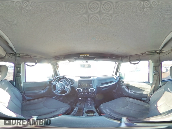 2018 Jeep Wrangler JK Unlimited Sahara with VIN 1C4HJWEGXJL922218, listed as a Copart auction lot 42282815 with 124,637 mi miles and Salvage Title. Bid and sale history available at carsss.com. Image 12.