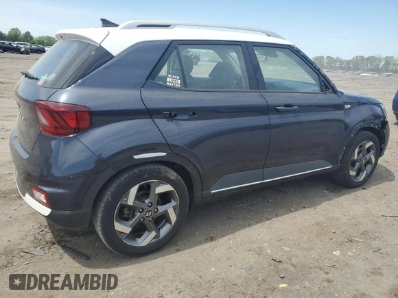 2021 Hyundai Venue SEL z VIN KMHRC8A3XMU129315, wystawiony jako Copart lot #54176415 z przebiegiem 61 092 mil mil oraz Szkoda całkowita • Salvage title. Historia ofert i sprzedaży dostępna na DreamBid. Obrazek 3.