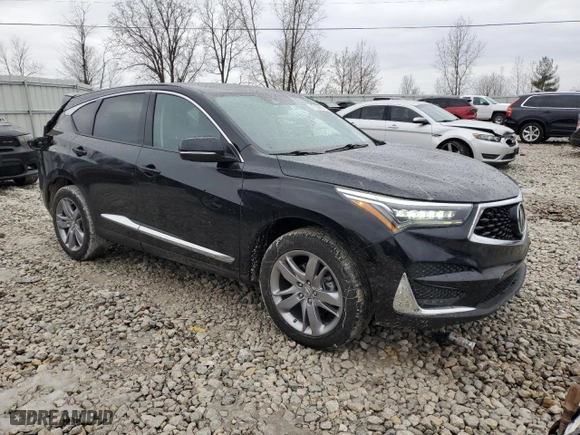 2020 Acura RDX w/Advance Pkg with VIN 5J8TC2H72LL029893, listed as a Copart auction lot 47185635 with 89,627 mi miles and Salvage Title. Bid and sale history available at carsss.com. Image 4.