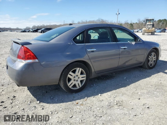 2007 Chevrolet Impala LTZ with VIN 2G1WU58R479120598, listed as a Copart auction lot 46327635 with 149,268 mi miles and Salvage Title. Bid and sale history available at DreamBid. Image 3.