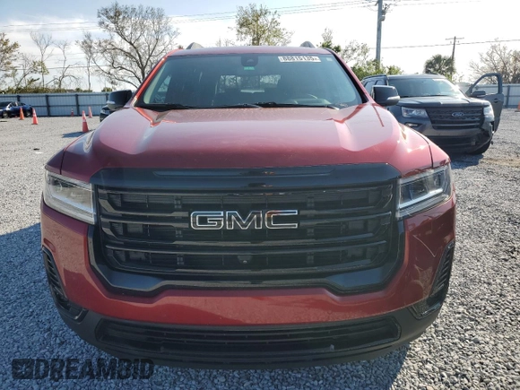 2023 GMC Acadia SLT with VIN 1GKKNML44PZ195823, listed as a Copart auction lot 88815135 with 34,797 mi miles and Salvage Title. Bid and sale history available at DreamBid. Image 5.