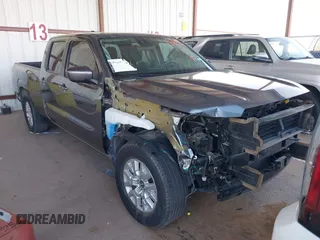 2023 Nissan Frontier SV with VIN 1N6ED1FJ9PN671676, listed as a IAAI auction lot 41668838 with 22,105 mi miles and . Bid and sale history available at DreamBid. Image 1.