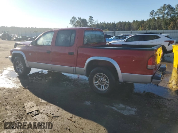2003 Dodge Dakota SLT with VIN 1D7HL48N93S237053, listed as a Copart auction lot 85278534 with 106,981 mi miles and Salvage Title. Bid and sale history available at carsss.com. Image 2.