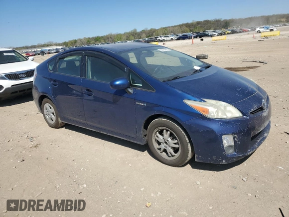 2010 Toyota Prius II with VIN JTDKN3DU6A0024538, listed as a Copart auction lot 53428905 with 279,377 mi miles and Clean Title. Bid and sale history available at carsss.com. Image 4.