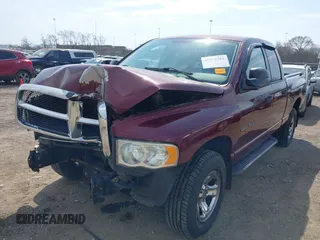2003 Dodge 1500 ST with VIN 1D7HU18N43J610906, listed as a IAAI auction lot 41791751 with 131,985 mi miles. Bid and sale history available at carsss.com. Image 2.