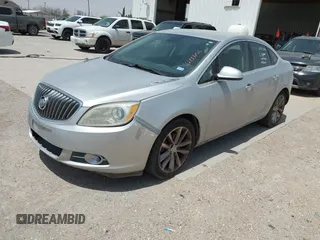 2013 Buick Verano with VIN 1G4PP5SKXD4213084, listed as a IAAI auction lot 42006016 with 195,041 mi miles. Bid and sale history available at carsss.com. Image 2.