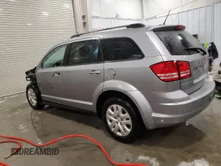 2017 Dodge Journey SE z VIN 3C4PDCAB1HT705098, wystawiony jako Copart lot #44443325 z przebiegiem 112 858 mil mil oraz Czysty tytuł • Clean title. Historia ofert i sprzedaży dostępna na DreamBid. Obrazek 2.