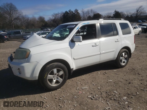 2010 Honda Pilot EX with VIN 5FNYF3H4XAB009267, listed as a Copart auction lot 88843825 with 199,491 mi miles and Clean Title. Bid and sale history available at carsss.com. Image 1.