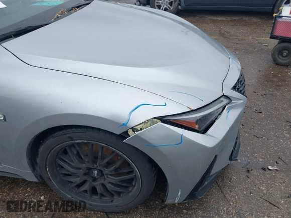2021 Lexus IS 350 F Sport with VIN JTHGZ1B25M5045144, listed as a IAAI auction lot 41317284 with 69,029 mi miles and . Bid and sale history available at DreamBid. Image 6.