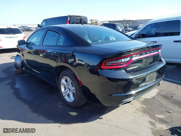 2022 Dodge Charger SXT with VIN 2C3CDXBG9NH201715, listed as a IAAI auction lot 41583612 with 51,426 mi miles. Bid and sale history available at carsss.com. Image 3.