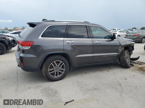 2020 Jeep Grand Cherokee Limited with VIN 1C4RJEBG9LC392944, listed as a Copart auction lot 59019955 with Not provided miles and Salvage title. Bid and sale history available at DreamBid. Image 3.