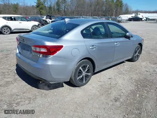 2019 Subaru Impreza Premium with VIN 4S3GKAC67K3605326, listed as a IAAI auction lot 41883752 with 52,891 mi miles. Bid and sale history available at carsss.com. Image 4.