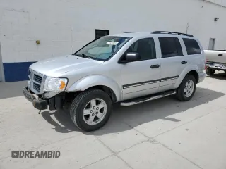 2007 Dodge Durango SLT with VIN 1D8HB48P27F536737, listed as a Copart auction lot 51980865 with 221,968 mi miles and Salvage title. Bid and sale history available at DreamBid. Image 1.