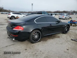 2009 BMW 6 Series 650i with VIN WBAEA53539CV92557, listed as a Copart auction lot 88932905 with 139,711 mi miles and Salvage Title. Bid and sale history available at carsss.com. Image 3.