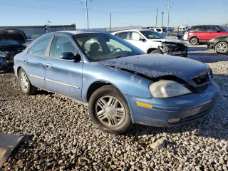 2002 Mercury Sable LS with VIN 1MEHM55S72A619110, listed as a Copart auction lot 42084455 with Not Provided miles and Salvage Title. Bid and sale history available at DreamBid. Image 4.