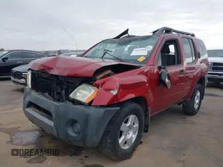 2005 Nissan Xterra S with VIN 5N1AN08UX5C626265, listed as a IAAI auction lot 41523014 with 152,042 mi miles. Bid and sale history available at carsss.com. Image 6.
