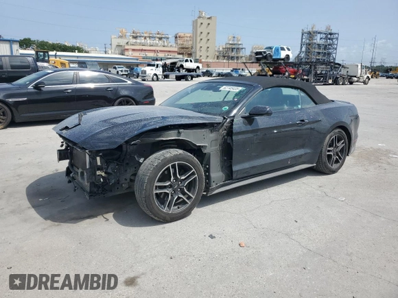 2022 Ford Mustang EcoBoost z VIN 1FATP8UH8N5118871, wystawiony jako Copart lot #62745435 z przebiegiem 79 120 mil mil oraz Szkoda całkowita • Salvage title. Historia ofert i sprzedaży dostępna na DreamBid. Obrazek 1.