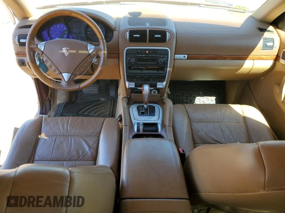 2005 Porsche Cayenne with VIN WP1AA29P85LA21664, listed as a Copart auction lot 73196154 with 0 mi miles and Salvage Title. Bid and sale history available at carsss.com. Image 8.