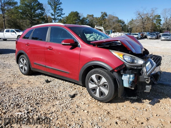 2017 Kia Niro Touring Launch Edition with VIN KNDCC3LC6H5055773, listed as a Copart auction lot 89213585 with 102,133 mi miles and Salvage Title. Bid and sale history available at carsss.com. Image 4.