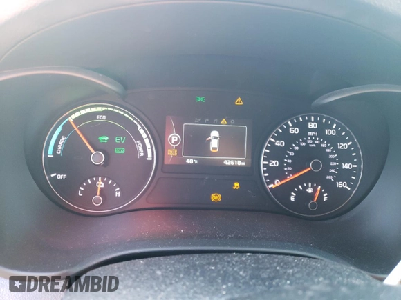 2017 Kia Optima EX with VIN KNAGU4LE7H5013485, listed as a Copart auction lot 89379605 with 42,618 mi miles and Salvage title. Bid and sale history available at DreamBid. Image 9.