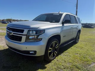 2019 Chevrolet Tahoe LT with VIN 1GNSCBKC9KR119772, listed as a Copart auction lot 48413825 with 123,421 mi miles and Clean Title. Bid and sale history available at carsss.com. Image 2.