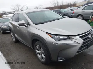 2017 Lexus NX with VIN JTJBARBZ1H2121039, listed as a IAAI auction lot 41836155 with 58,026 mi miles. Bid and sale history available at carsss.com. Image 1.