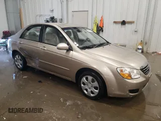 2008 Kia Spectra SX with VIN KNAFE121385562817, listed as a Copart auction lot 45469265 with 135,917 mi miles and Non Repairable. Bid and sale history available at carsss.com. Image 4.