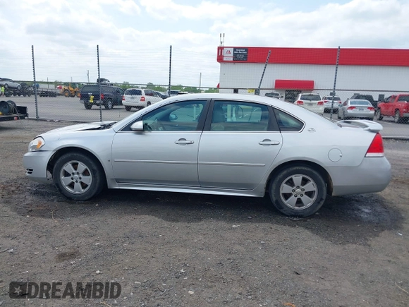 2009 Chevrolet Impala LT with VIN 2G1WT57K991228661, listed as a IAAI auction lot 42001074 with 104,918 mi miles and . Bid and sale history available at DreamBid. Image 14.
