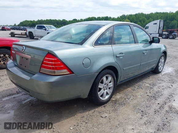 2006 Mercury Montego Luxury z VIN 1MEFM40106G609778, wystawiony jako IAAI lot #42212020 z przebiegiem Nie podano mil oraz . Historia ofert i sprzedaży dostępna na DreamBid. Obrazek 4.