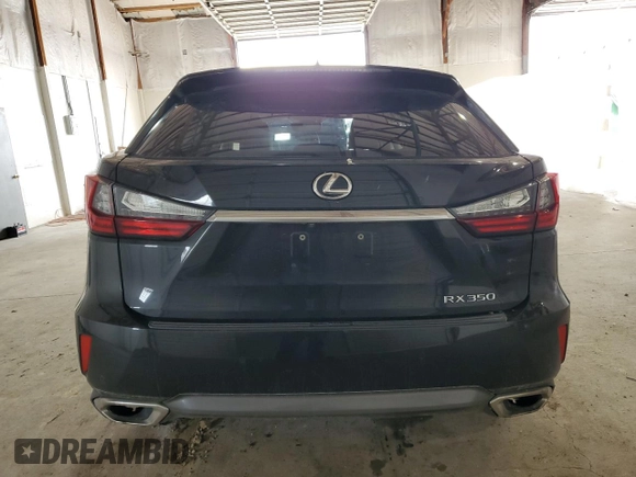 2016 Lexus RX 350 with VIN 2T2BZMCA3GC029790, listed as a Copart auction lot 53845485 with 192,057 mi miles and Salvage Title. Bid and sale history available at DreamBid. Image 6.