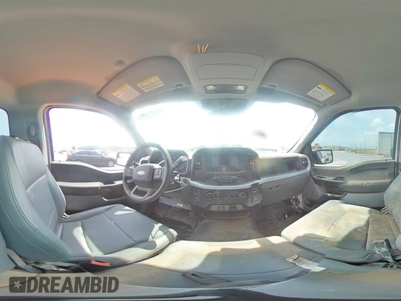 2022 Ford F-150 XL with VIN 1FTMF1EB2NKE16983, listed as a Copart auction lot 60933255 with Not provided miles and Salvage title. Bid and sale history available at DreamBid. Image 14.