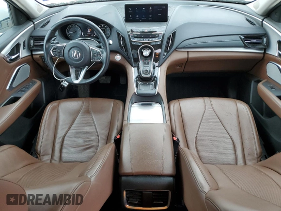 2020 Acura RDX Technology with VIN 5J8TC2H52LL001235, listed as a Copart auction lot 50846375 with 92,647 mi miles and Clean Title. Bid and sale history available at DreamBid. Image 8.