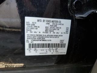 2021 Ford Explorer Limited with VIN 1FM5K8FW7MNA11379, listed as a Copart auction lot 76866794 with 48,455 mi miles and Salvage Title. Bid and sale history available at carsss.com. Image 13.