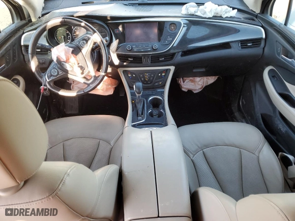 2017 Buick Envision Premium I with VIN LRBFXESXXHD242990, listed as a Copart auction lot 45805555 with 90,465 mi miles and Salvage Title. Bid and sale history available at carsss.com. Image 8.