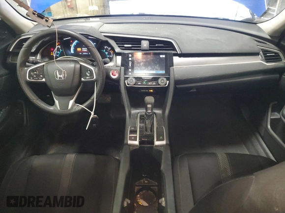 2017 Honda Civic Sedan EX with VIN 19XFC2F77HE035056, listed as a Copart auction lot 49840265 with 128,743 mi miles and Salvage Title. Bid and sale history available at carsss.com. Image 8.