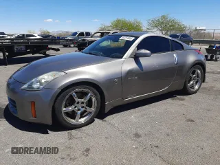 2007 Nissan 350Z Enthusiast z VIN JN1BZ34D87M504265, wystawiony jako Copart lot #56251655 z przebiegiem 141 350 mil mil oraz Szkoda całkowita • Salvage title. Historia ofert i sprzedaży dostępna na DreamBid. Obrazek 1.