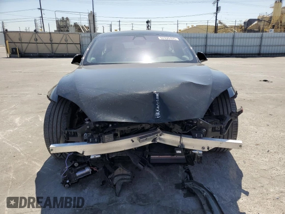 2022 Tesla Model S with VIN 5YJSA1E58NF463934, listed as a Copart auction lot 52435155 with 18,954 mi miles and Salvage Title. Bid and sale history available at DreamBid. Image 5.