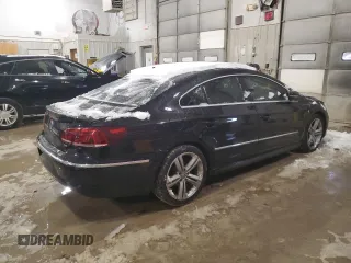 2014 Volkswagen CC R-Line with VIN WVWBP7AN9EE540545, listed as a Copart auction lot 82663144 with 103,402 mi miles and Salvage Title. Bid and sale history available at carsss.com. Image 3.