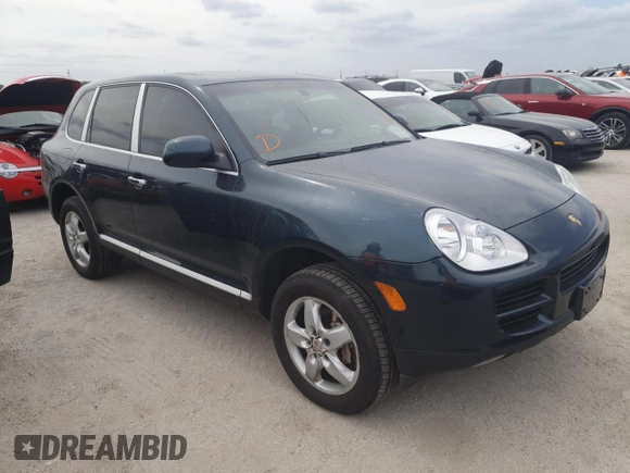 2004 Porsche Cayenne S with VIN WP1AB29P64LA65724, listed as a Copart auction lot 76743364 with 99,830 mi miles and Salvage Title. Bid and sale history available at carsss.com. Image 4.