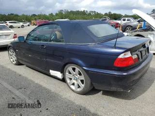 2003 BMW 3 Series 325Ci z VIN WBABS33423PG90834, wystawiony jako Copart lot #57412005 z przebiegiem 115 013 mil mil oraz Szkody całkowita. Historia ofert i sprzedaży dostępna na DreamBid. Obrazek 2.
