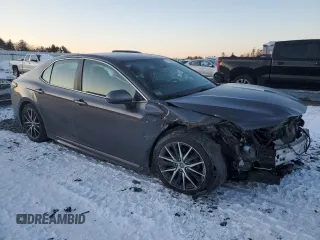 2021 Toyota Camry SE Nightshade with VIN 4T1G11AK1MU542672, listed as a Copart auction lot 41810525 with 0 mi miles and Salvage Title. Bid and sale history available at carsss.com. Image 4.