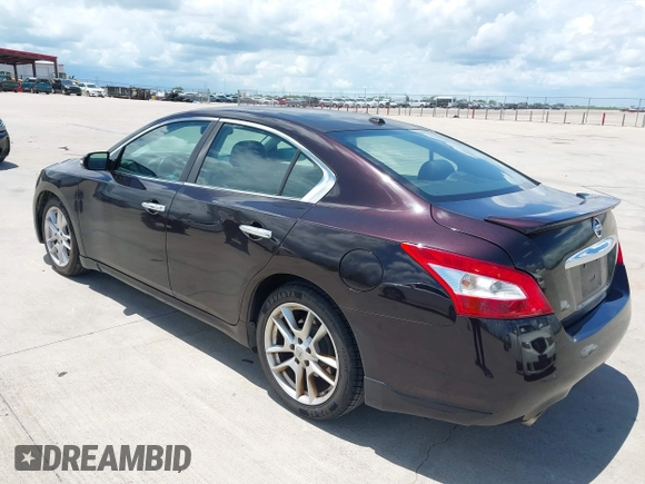 2011 Nissan Maxima SV with VIN 1N4AA5AP5BC855939, listed as a IAAI auction lot 42600437 with 211,716 mi miles and . Bid and sale history available at DreamBid. Image 3.