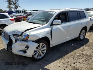 2008 Toyota Highlander Hybrid Limited with VIN JTEEW44A582020867, listed as a Copart auction lot 69971894 with 180,182 mi miles and Salvage Title. Bid and sale history available at carsss.com. Image 1.