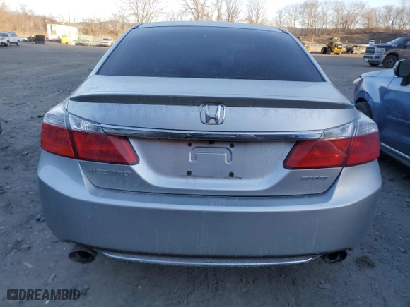 2014 Honda Accord Sedan Sport with VIN 1HGCR2F53EA051805, listed as a Copart auction lot 87460784 with 167,082 mi miles and Non Repairable. Bid and sale history available at carsss.com. Image 6.