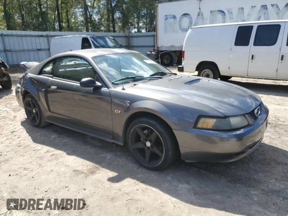 2003 Ford Mustang GT Deluxe with VIN 1FAFP42X73F352524, listed as a Copart auction lot 46752105 with 175,142 mi miles and Salvage Title. Bid and sale history available at carsss.com. Image 4.
