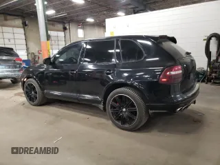 2008 Porsche Cayenne Turbo with VIN WP1AC29P58LA83408, listed as a Copart auction lot 41396465 with 93,235 mi miles and Salvage Title. Bid and sale history available at carsss.com. Image 2.