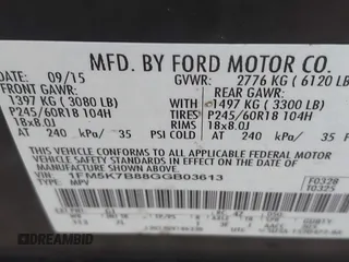 2016 Ford Explorer z VIN 1FM5K7B88GGB03613, wystawiony jako IAAI lot #42204274 z przebiegiem 120 334 mil mil oraz . Historia ofert i sprzedaży dostępna na DreamBid. Obrazek 9.