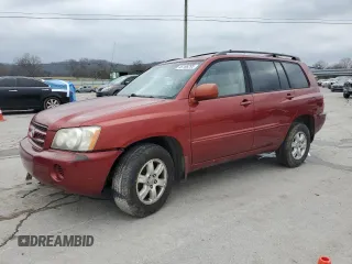 2001 Toyota Highlander z VIN JTEHF21AX10038045, wystawiony jako Copart lot #45166295 z przebiegiem 235 139 mil mil oraz Czysty tytuł • Clean title. Historia ofert i sprzedaży dostępna na DreamBid. Obrazek 1.