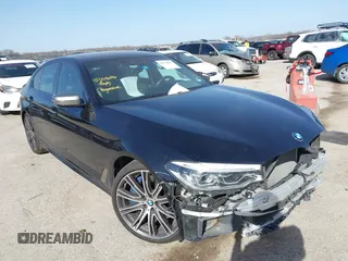2018 BMW 5 Series M550i xDrive with VIN WBAJB9C55JB286036, listed as a IAAI auction lot 41738640 with 79,049 mi miles and . Bid and sale history available at DreamBid. Image 1.